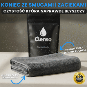 CLEANSO – Pozbądź się kamienia i smug w 5 sekund