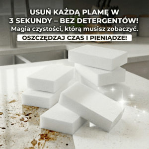 Zestaw 5 Magicznych Gąbek do Czyszczenia – Cleanify